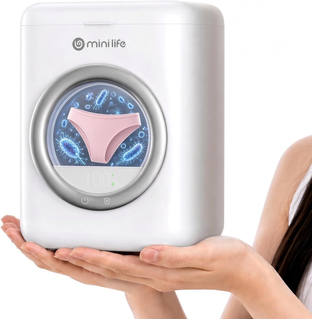 2L mini washer front view